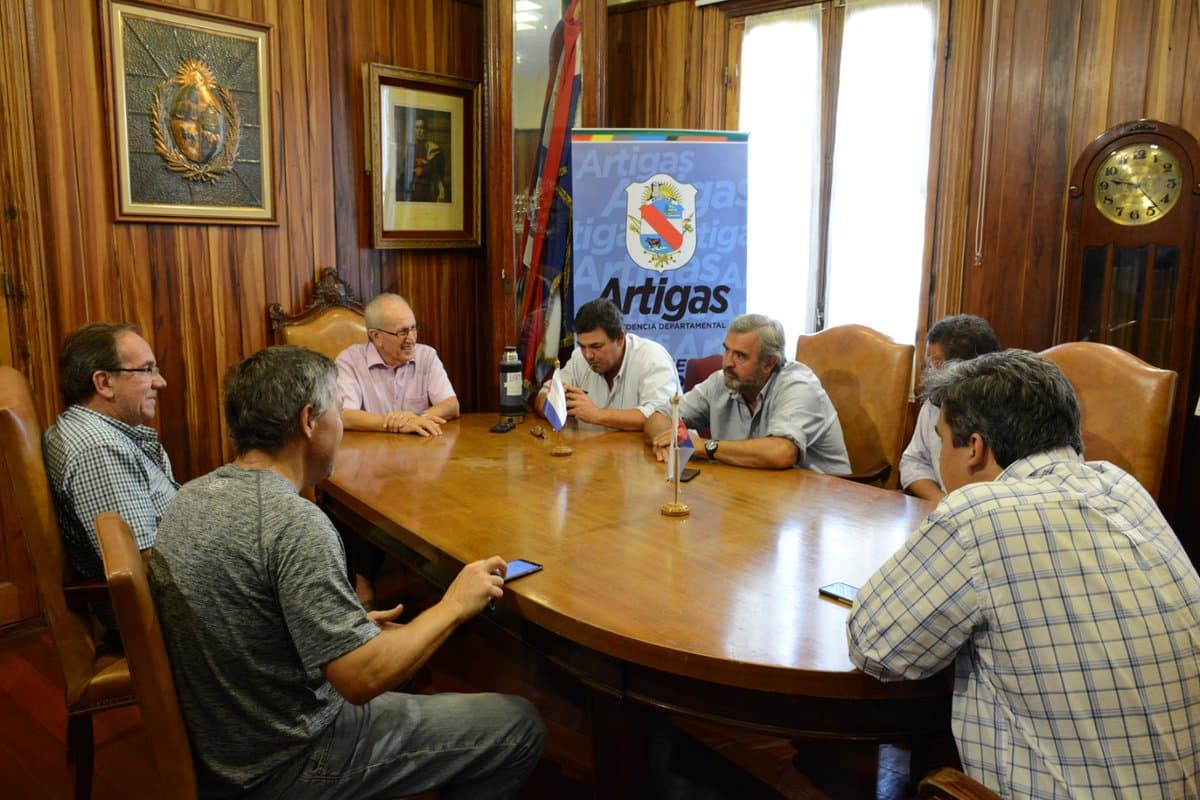 Jorge Larrañaga en Artigas