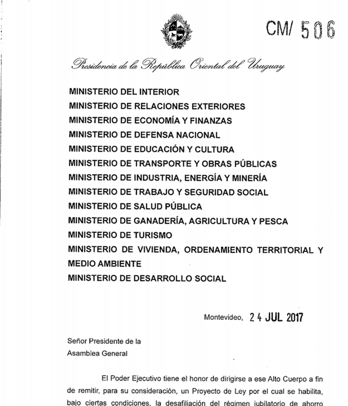 Esta es la Ley de los Cincuentones