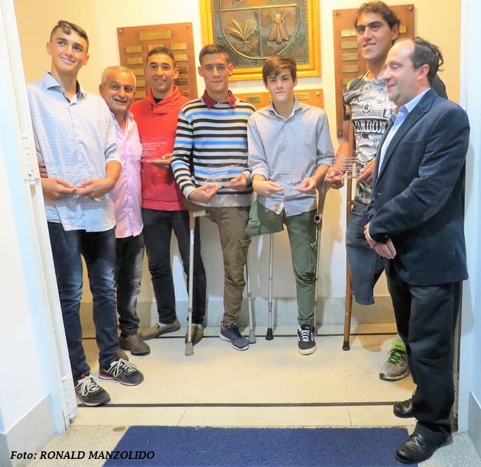 Homenaje en la Junta Departamental