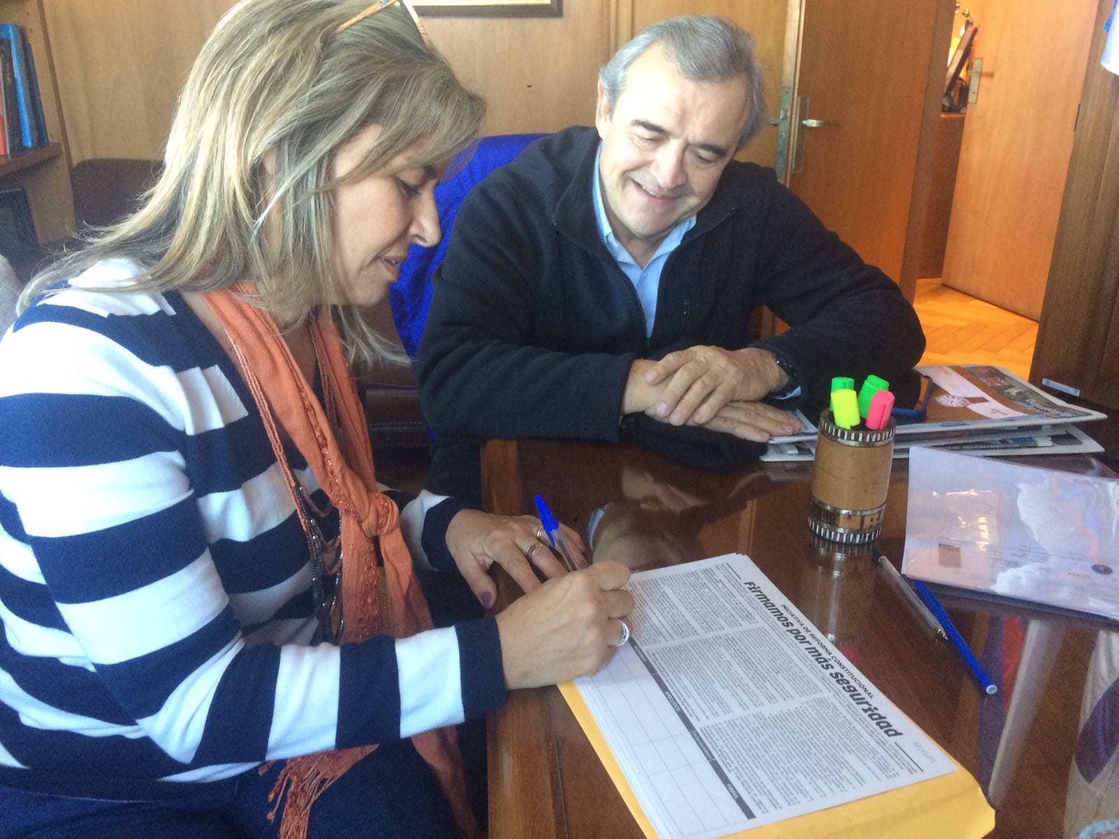 Intendenta de Lavalleja firmó por seguridad