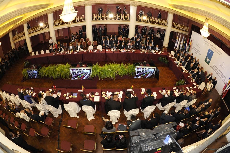 Vázquez en la Cumbre del Mercosur