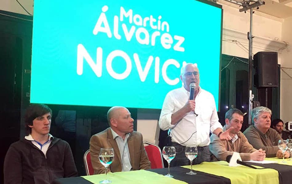 Se lanzó candidatura de Alvarez a Diputado por el PG