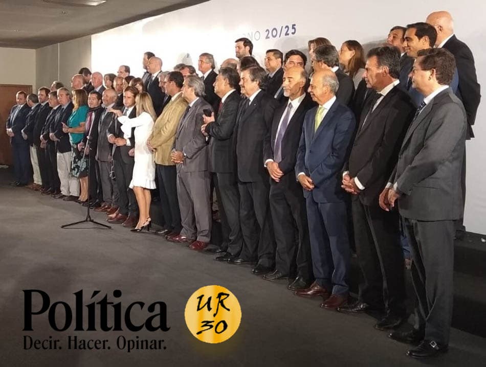 Aquí están. Estos son. El gabinete de Lacalle Pou