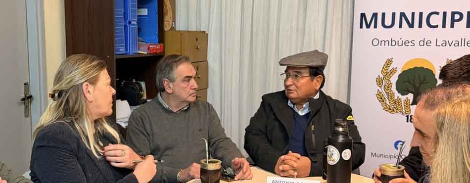 Intendente Rodríguez comenzó recorrida por los 13 Concejos Municipales