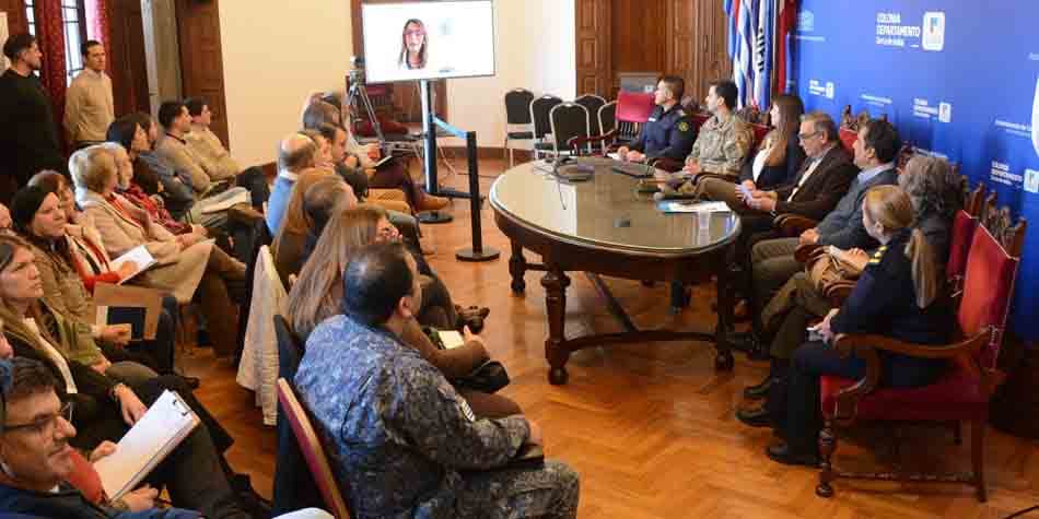 Colonia: se reunió CECOED