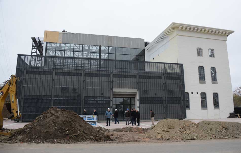 Obras del Frontón del Real de San Carlos