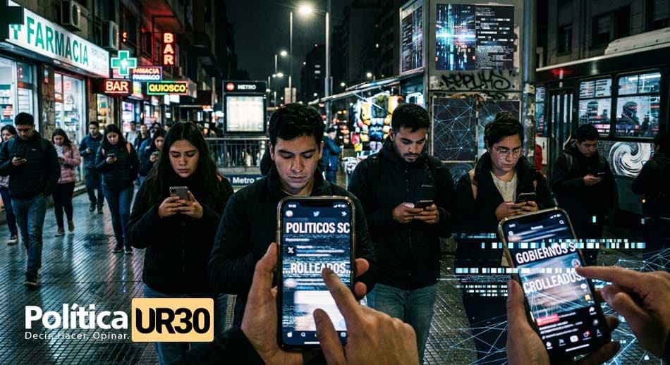 Políticos scrolleados, gobiernos scrolleados