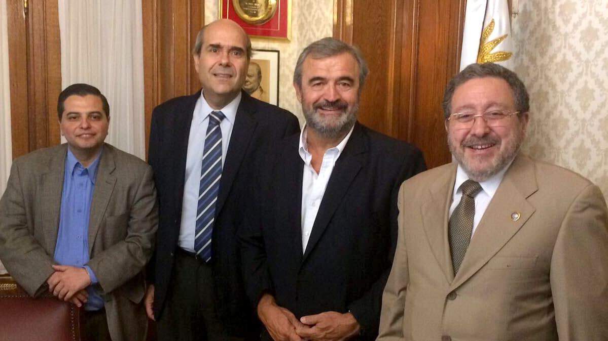 Larrañaga estuvo en la Suprema Corte