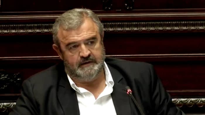 Larrañaga presenta proyectos para Seguridad Pública