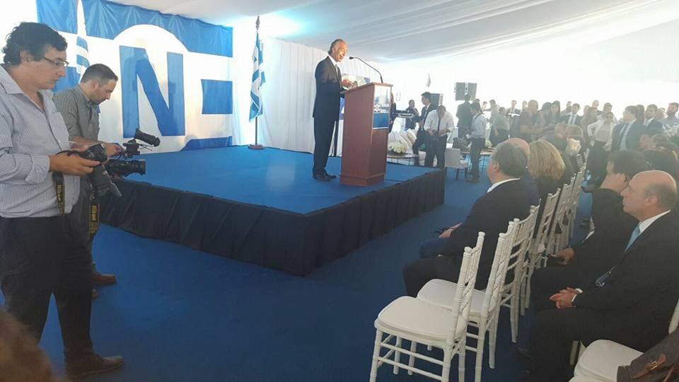 Rossi, Nin, Roselli, Santalla y Moreira en Palmira