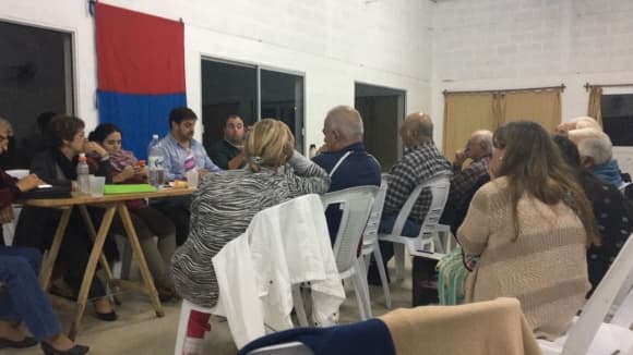Mesa Política del FA Colonia