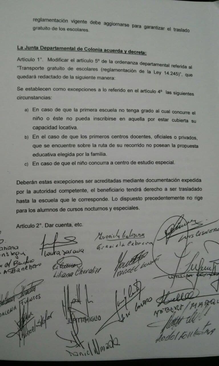 BOLETO: edilas del FA proponen excepciones