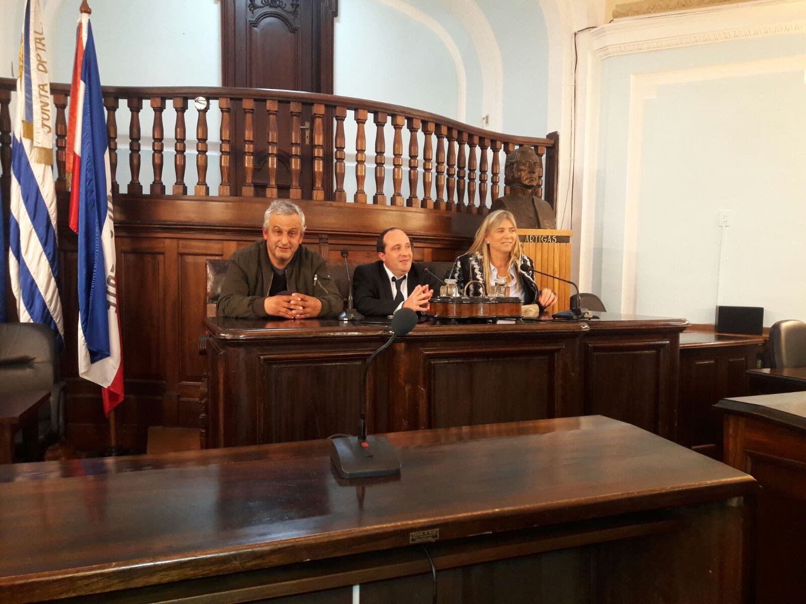 Atípica elección de autoridades en la Junta Departamental