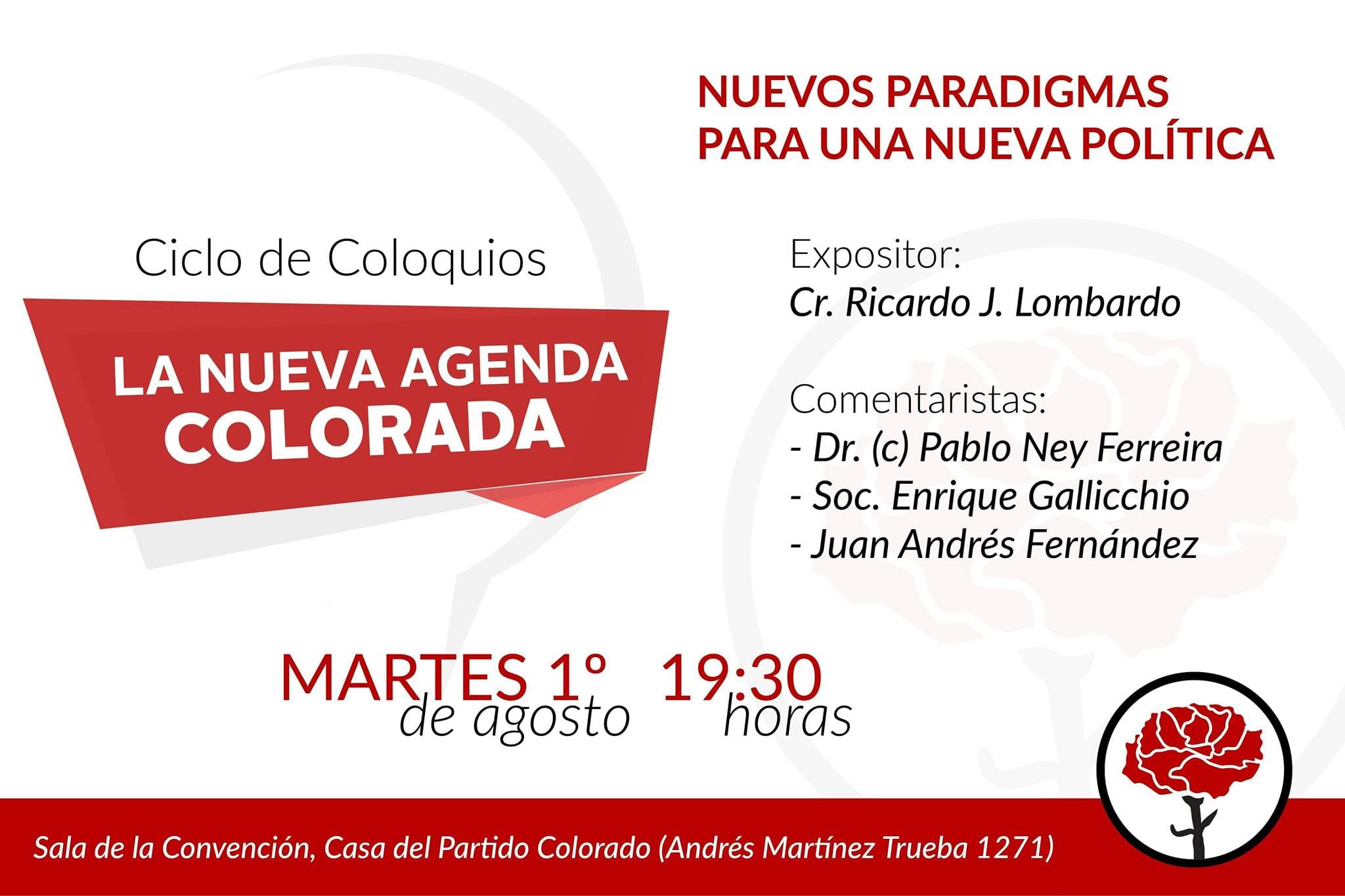 Partido Colorado: Ciclo de Coloquios