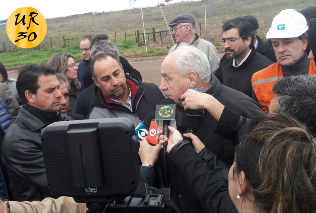 Ministro Rossi en Colonia: ésto hizo