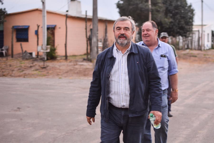 Larrañaga recorrió Carmelo
