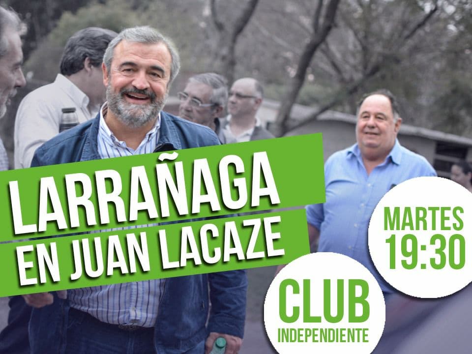 Jorge Larrañaga visita el interior