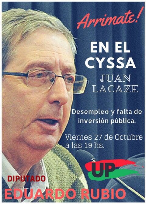 Eduardo Rubio visita Juan Lacaze