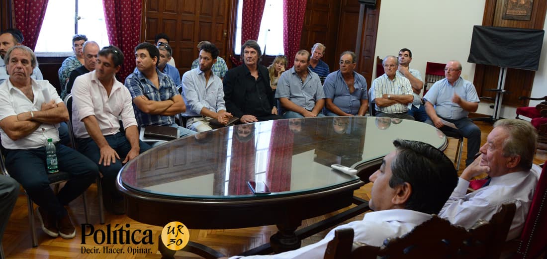 Autoconvocados se reunieron con Intendente Moreira