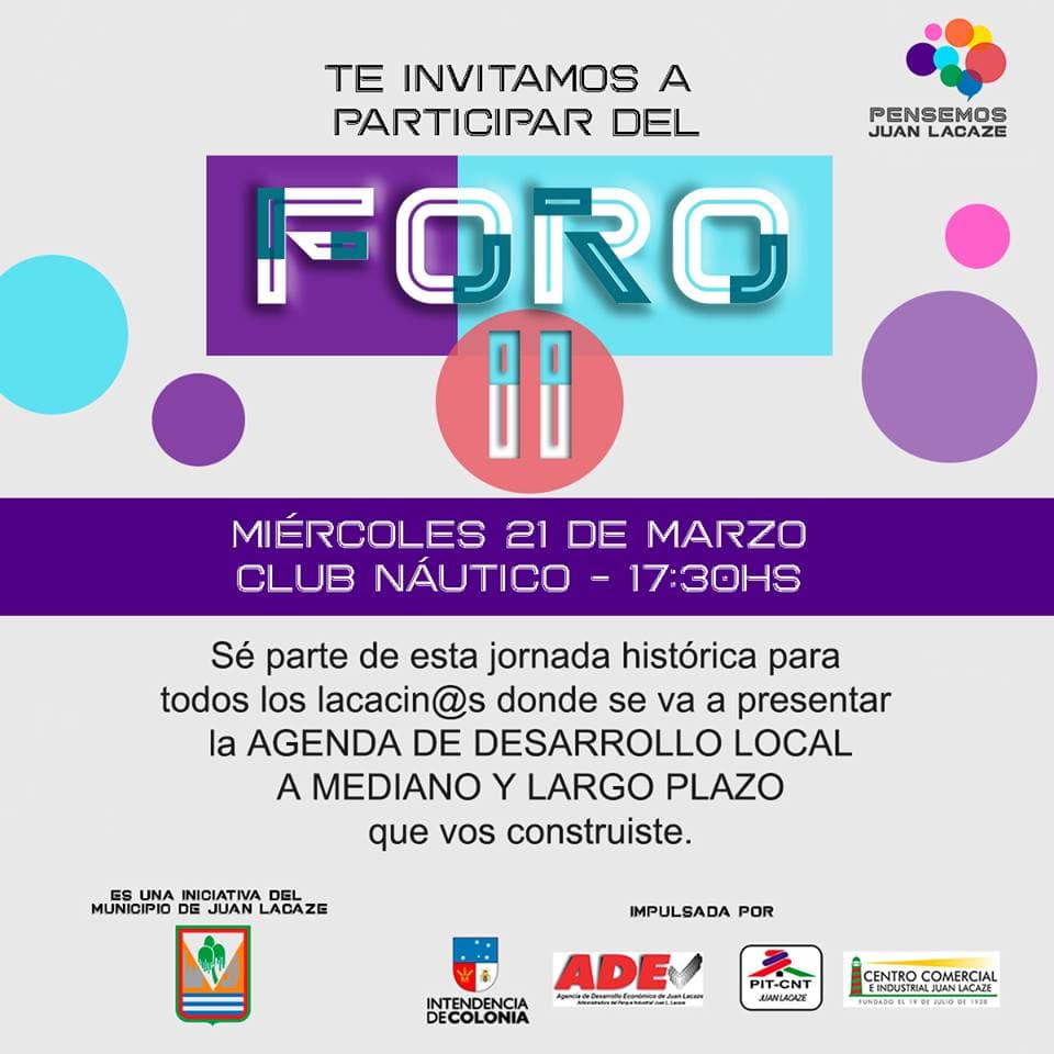 Juan Lacaze presenta agenda de desarrollo