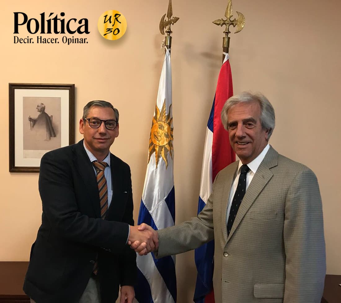 Enciso se reunió con Tabaré Vazquez