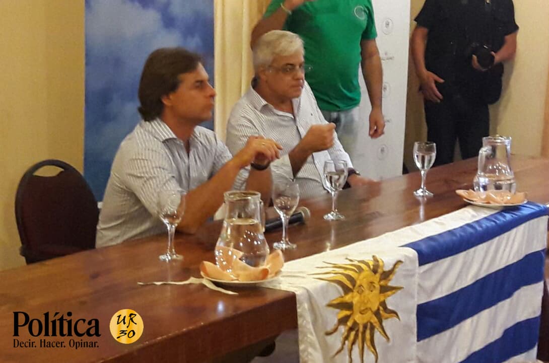 Colonia: Lacalle Pou estuvo con Gonzalo Mujica