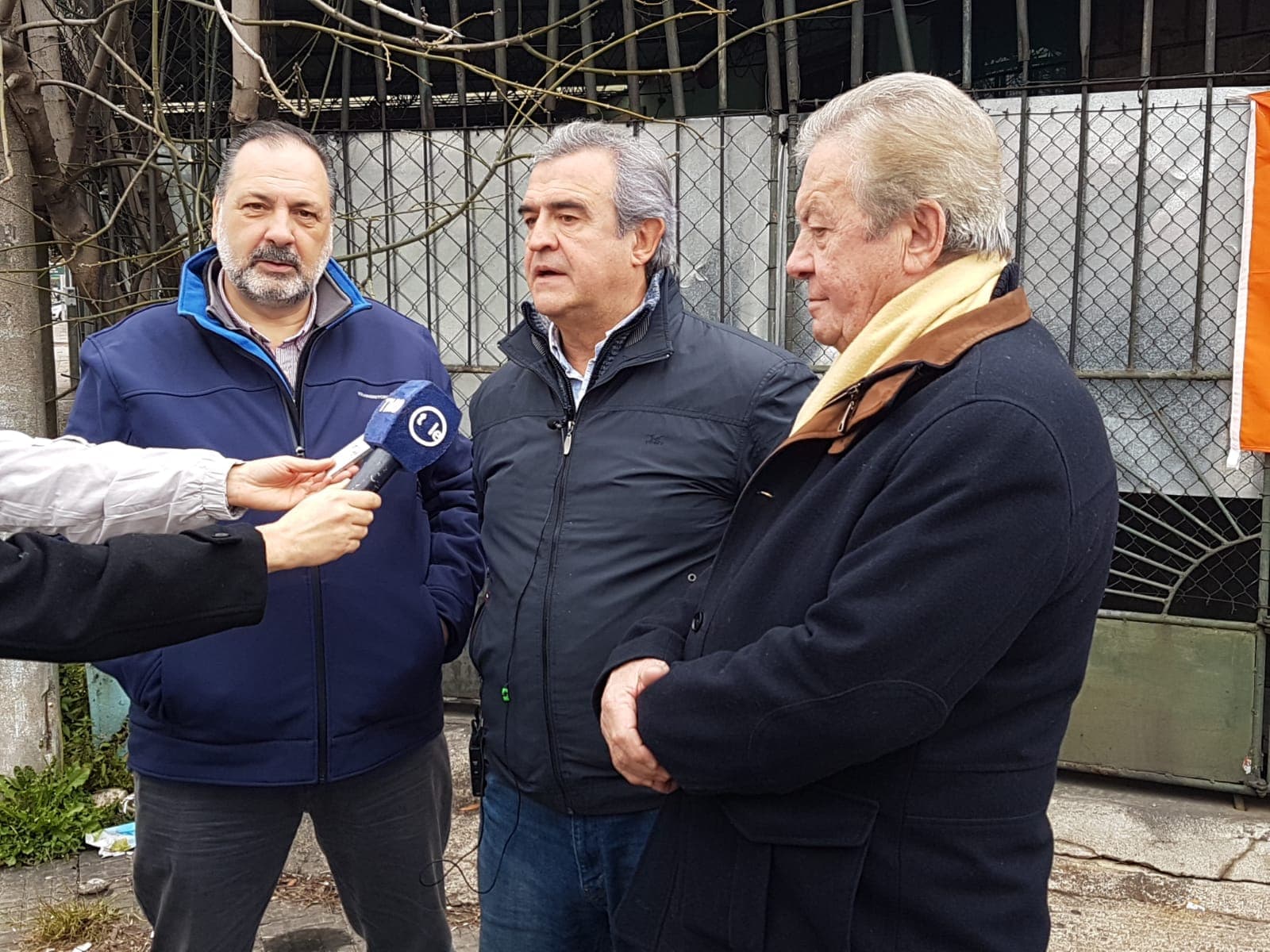 Moreira con Larrañaga recorrieron Montevideo