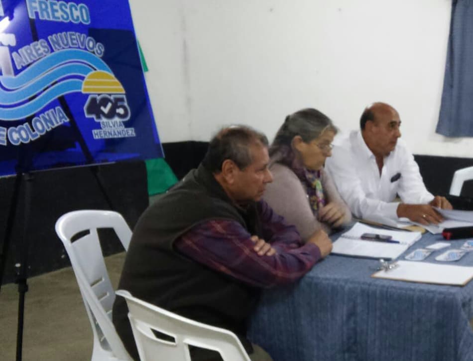 Hernández presentó listas en La Horqueta