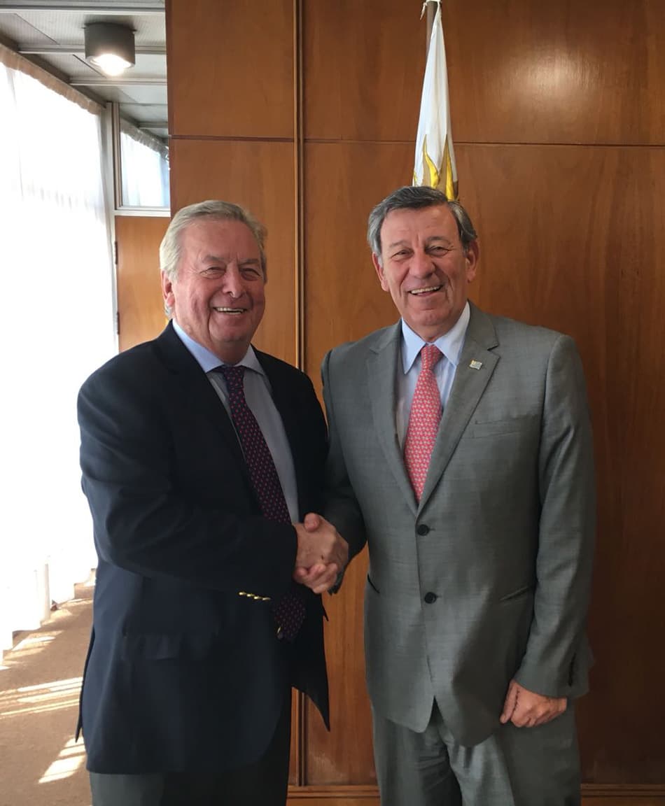 Moreira mantuvo reunión con Nin