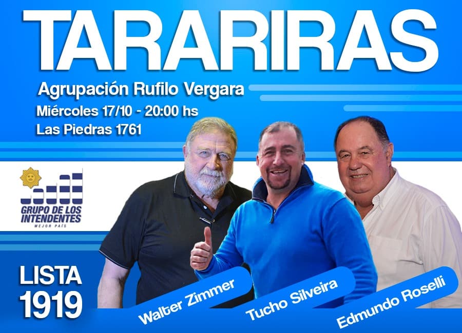 Zimmer y Roselli en Tarariras