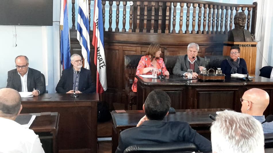 Junta recibió a Liberoff y Sobrero