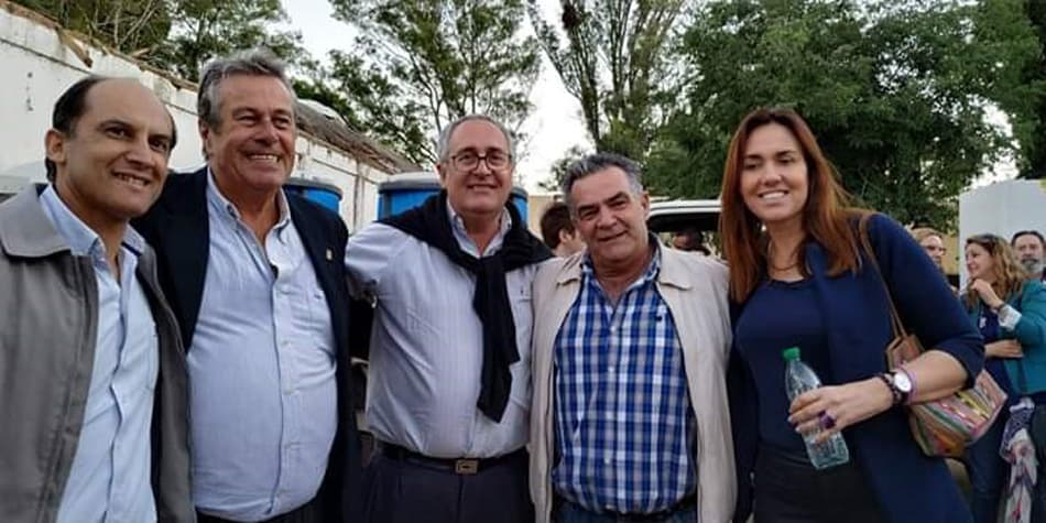 De Lima en acto con Antía
