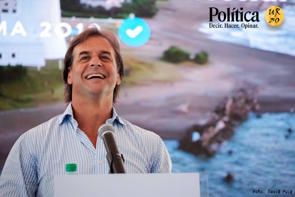 Lacalle Pou: "Año de la alternativa"