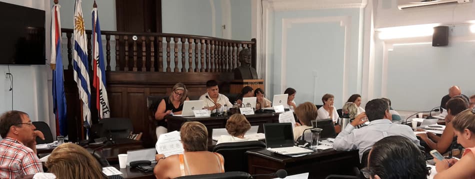 Se reunieron ediles en Colonia