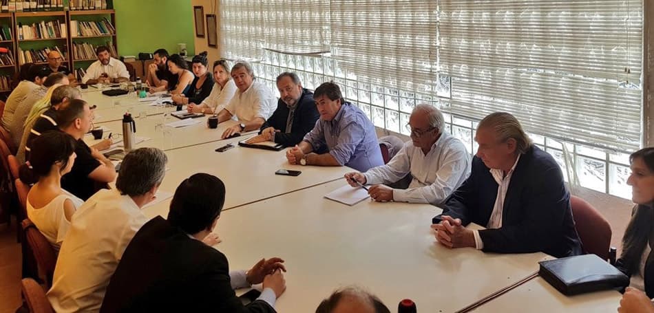 Larrañaga se reunió con PIT CNT