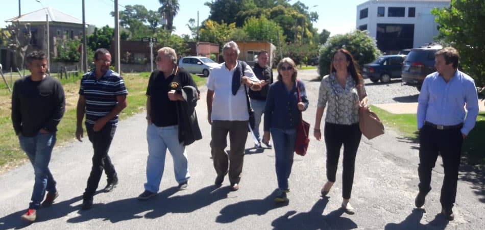 Enrique Antía cumplió una intensa agenda