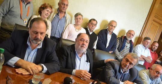 Larrañaga y Gandini en Carmelo el domingo