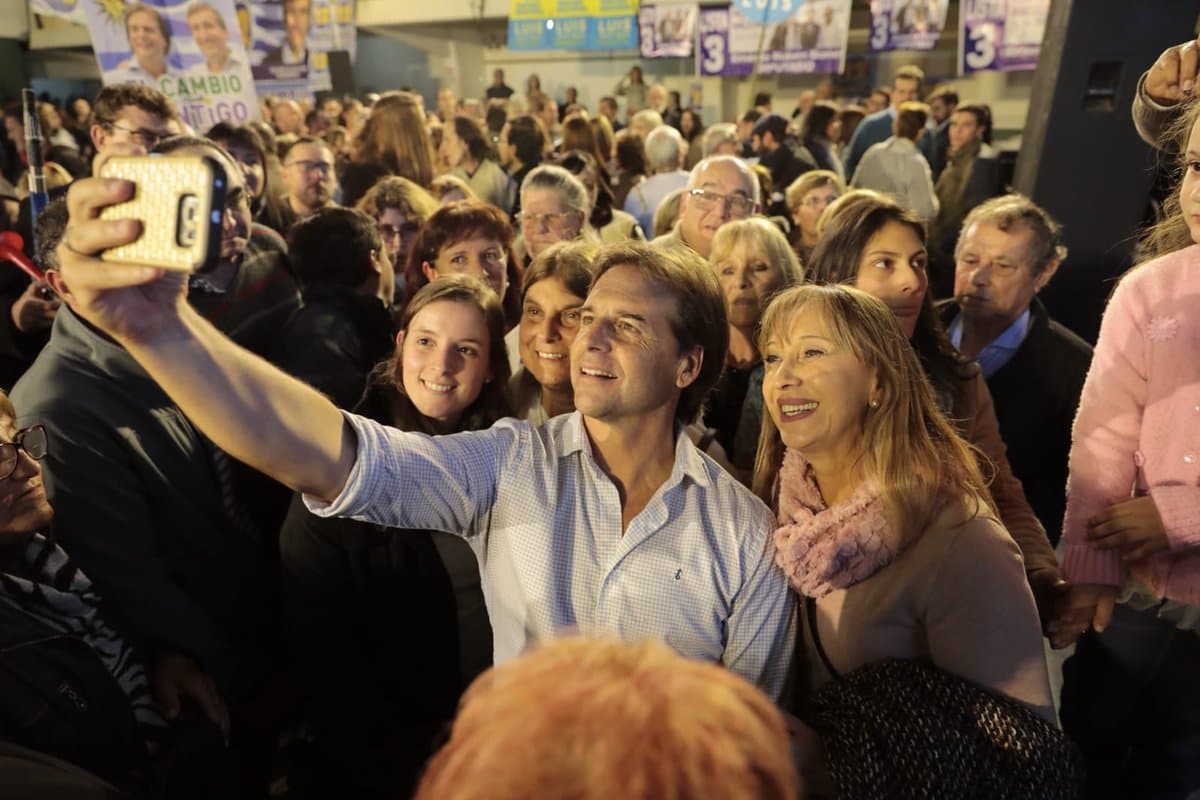 Lacalle Pou en Colonia: "Ser los mejores"
