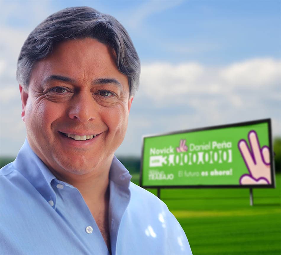 Diputado Daniel Peña en gira por Colonia
