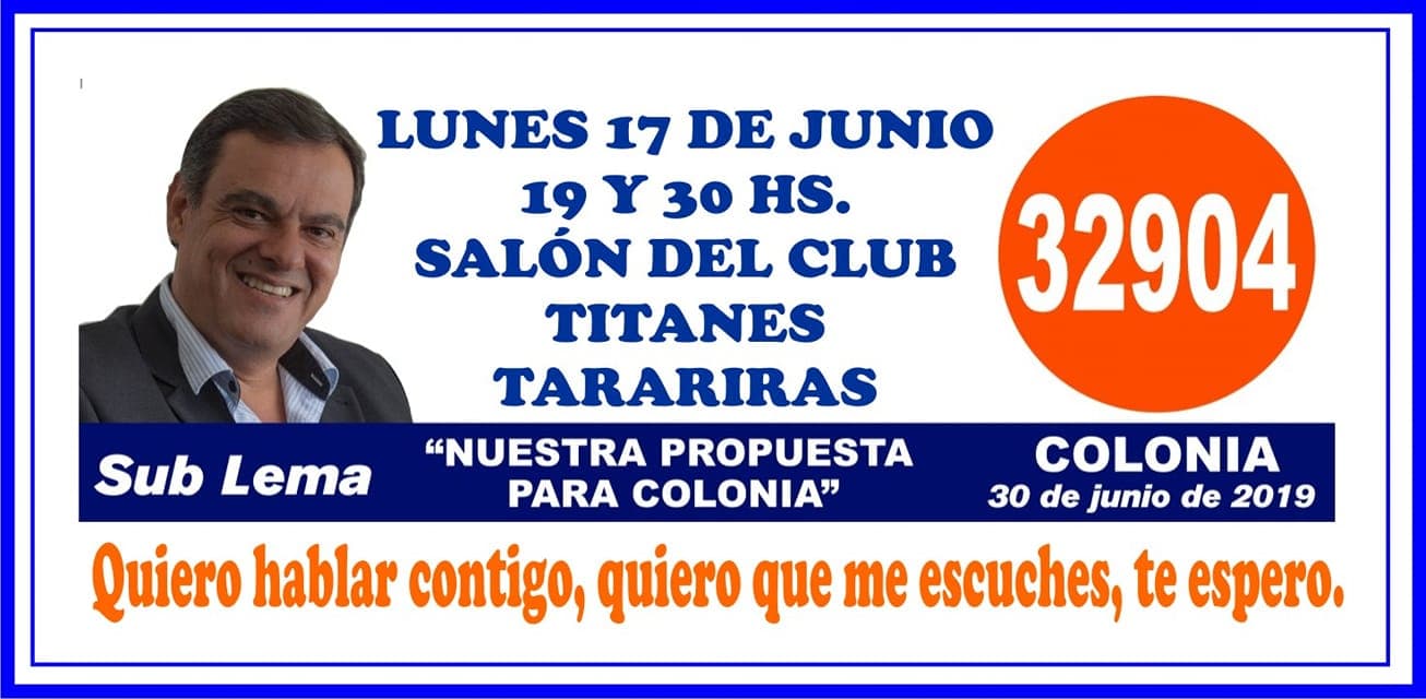 Lista 32904 con actividad en Tarariras