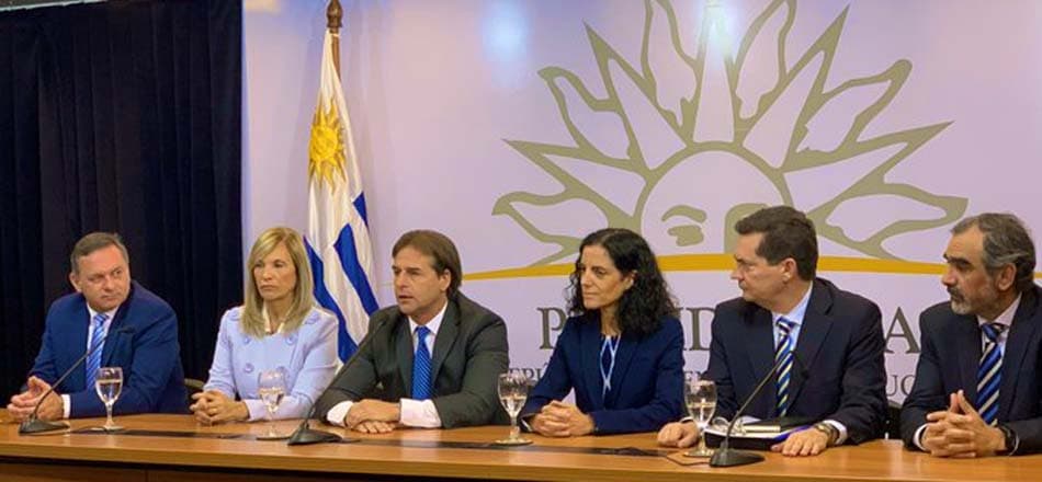 Vazquez se reunió con Lacalle Pou