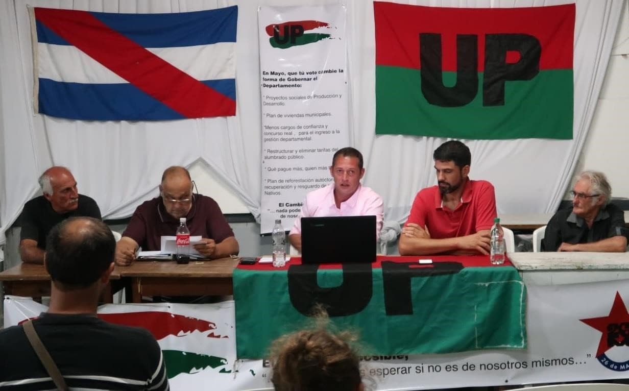 Daniel Rey: candidato de UP en Colonia