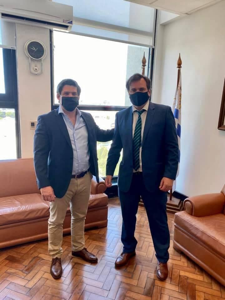 Colman se reunió con el Director de UTE