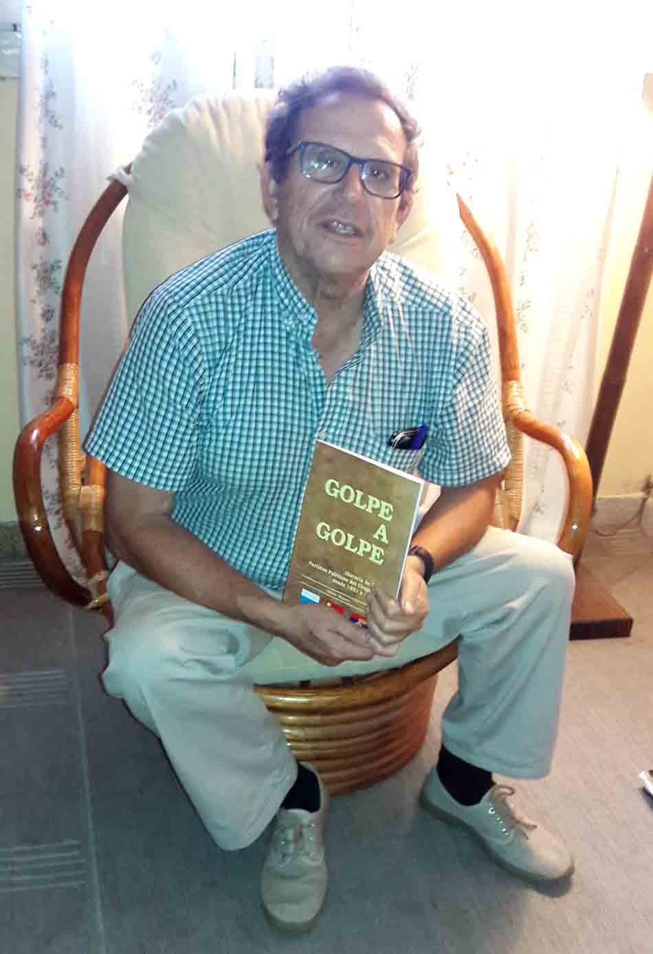 Héctor Blanco lanzó su libro "Golpe a Golpe"