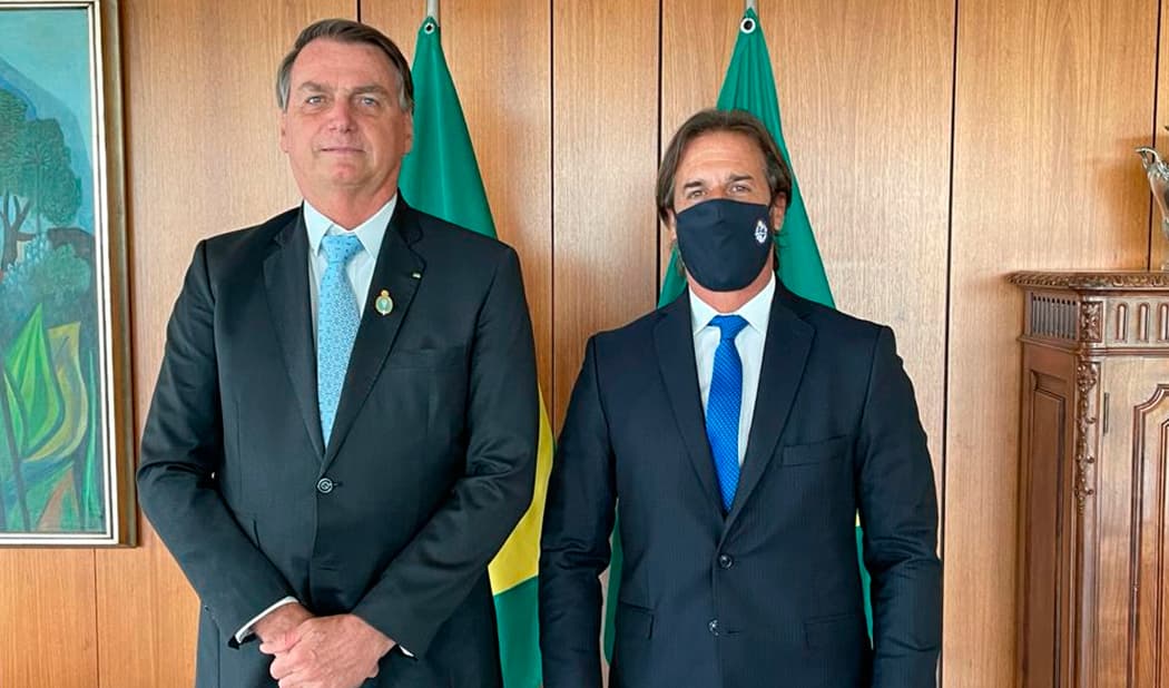 Lacalle Pou y Bolsonaro: rever el Mercosur