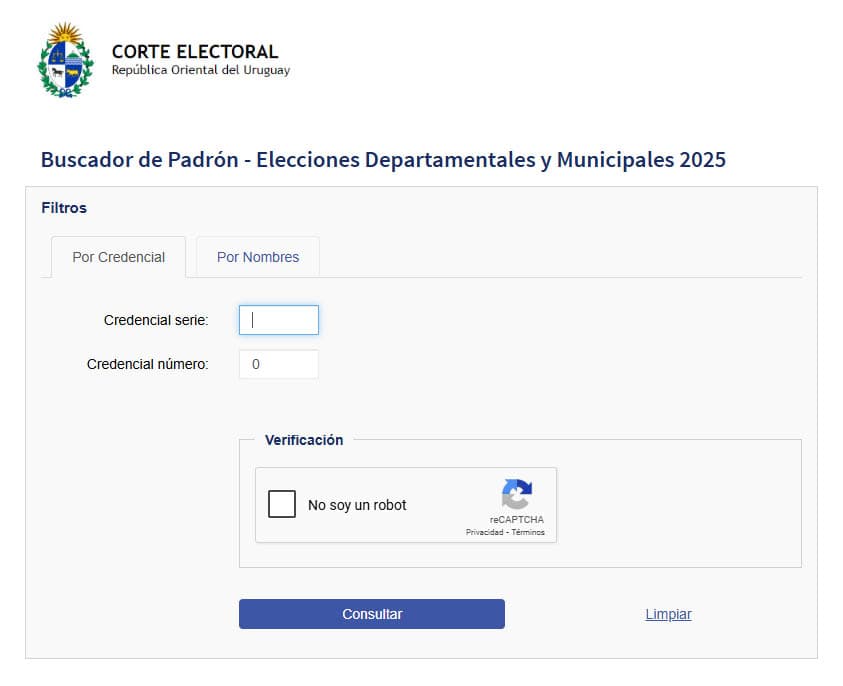 ¿DONDE VOTO? Consultas online del Padrón