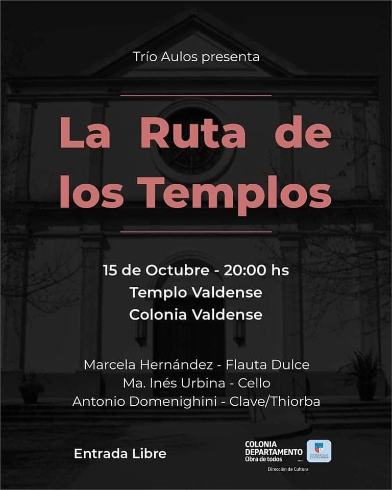 Valdense recibe la "Ruta de los Templos"