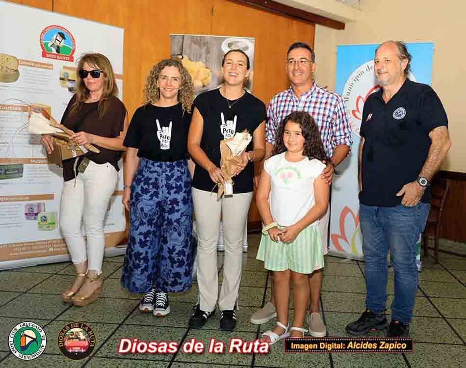 Valdense fue partícipe de "Diosas de la ruta" y fue nexo en solidaridad
