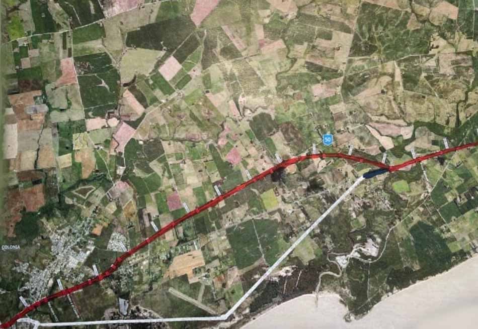 Se dio a conocer carta enviada al MTOP para rever trazado de doble vía en Ruta 1