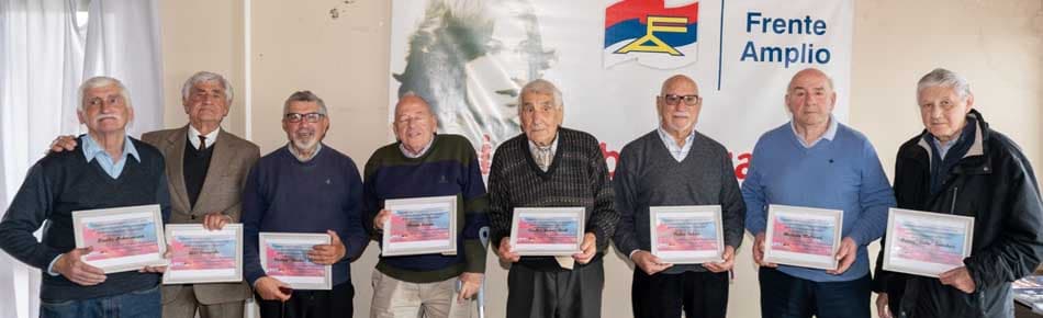 Frente Amplio de Nueva Helvecia homenajeó a primera generación de militantes